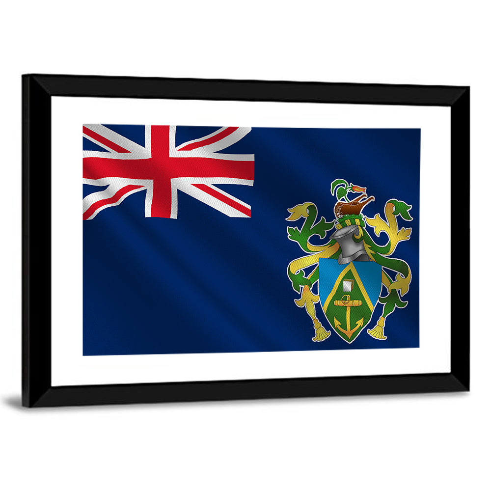 Pitcairn Islands Flag Wall Art