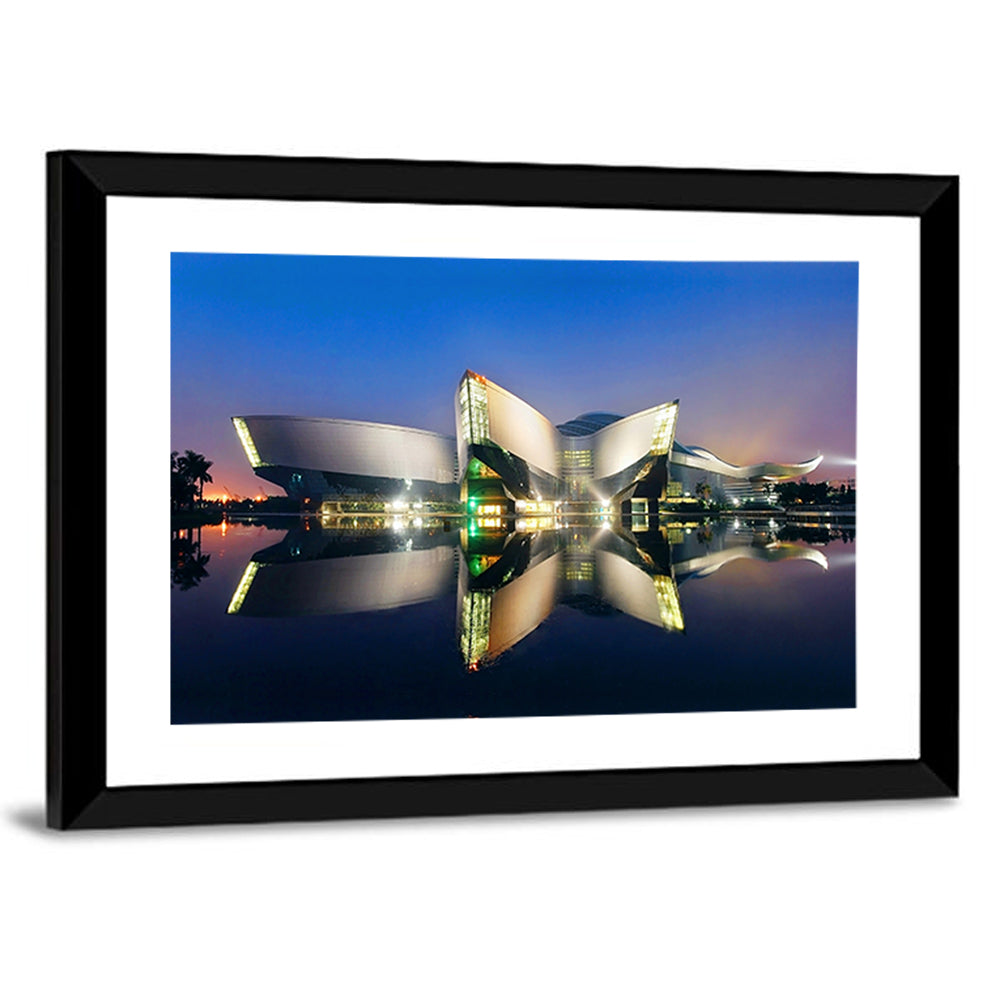 Guangdong Science Center Night Reflection Wall Art