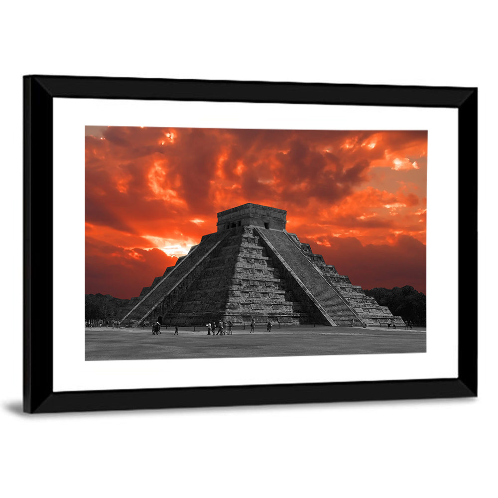 El Castillo Chichen Itza Wall Art