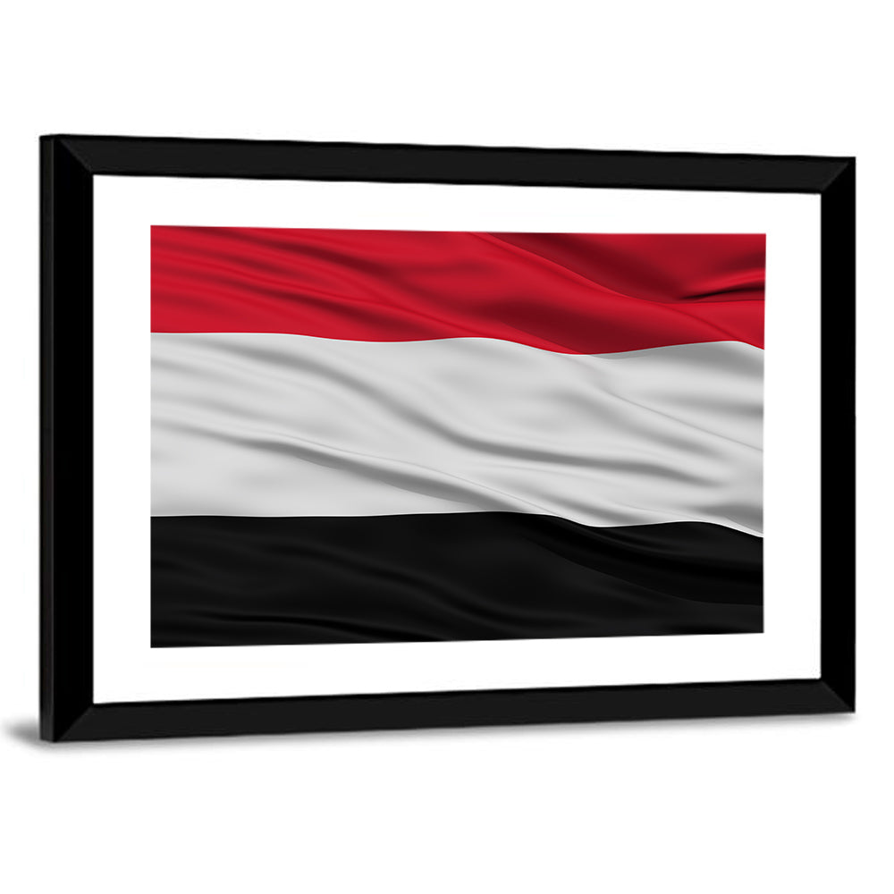 Flag of Yemen Wall Art