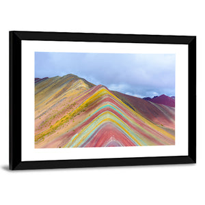 Rainbow Mountain In Peru Wall Art