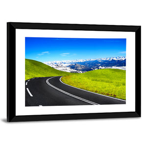 Winding Mountain Roads Wall Art