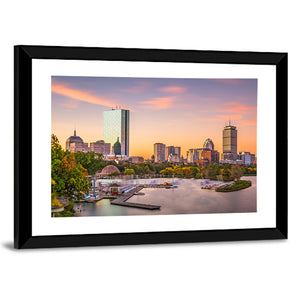 Boston Skyline Wall Art