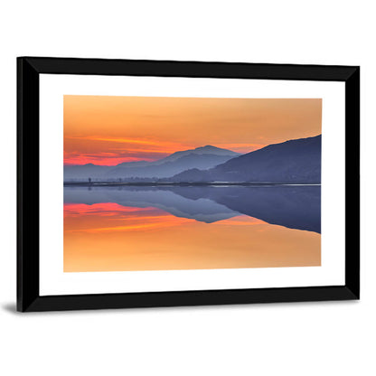 Swat River In Pakistan Wall Art