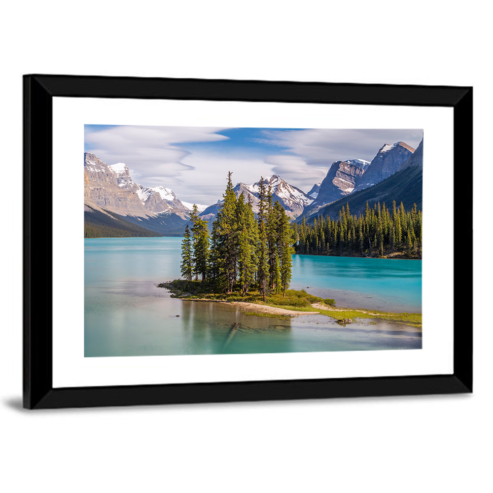 Spirit Island at Maligne Lake Wall Art