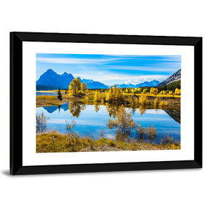 Abraham Lake & Rocky Mountains Canada Wall Art