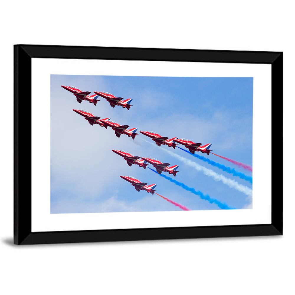 Dutch Nine-jet Formation Wall Art