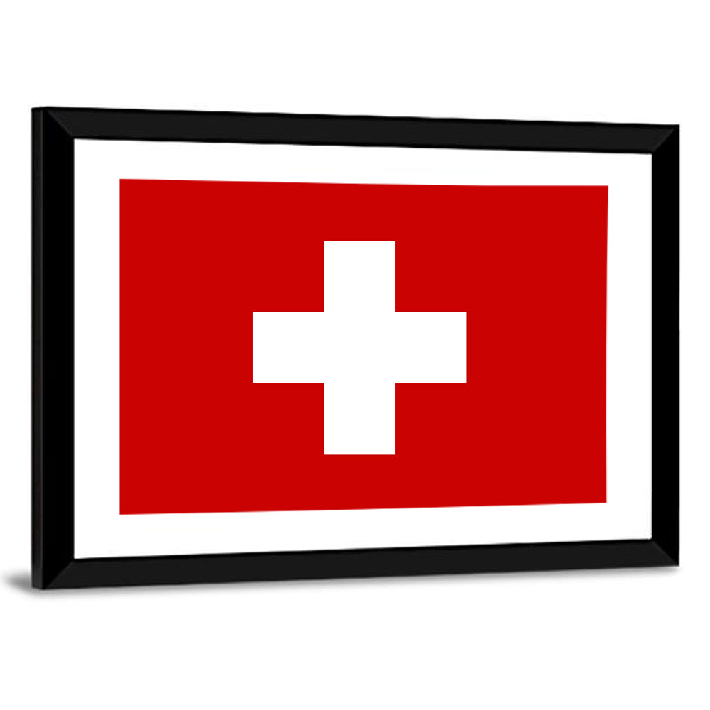 Swiss Flag Wall Art