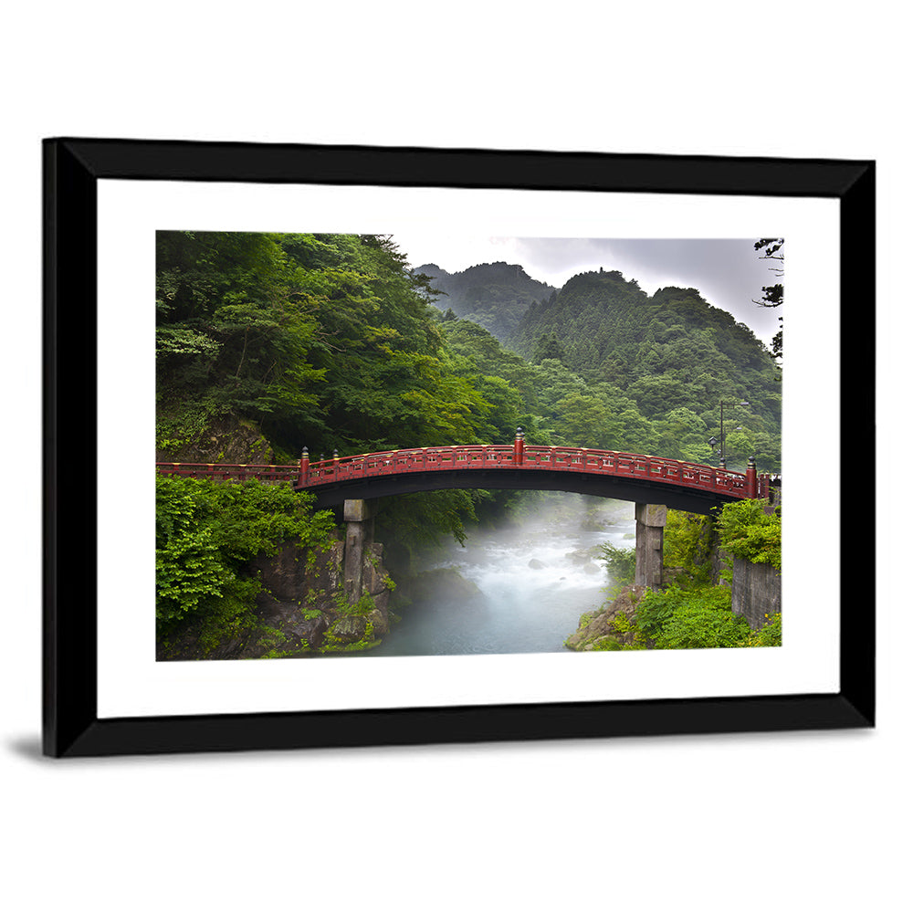 Red Shinkyo Bridge, Nikko Wall Art