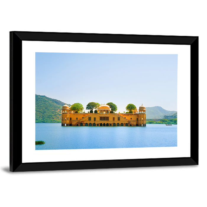 Jal Mahal, Jaipur Wall Art as a framed print