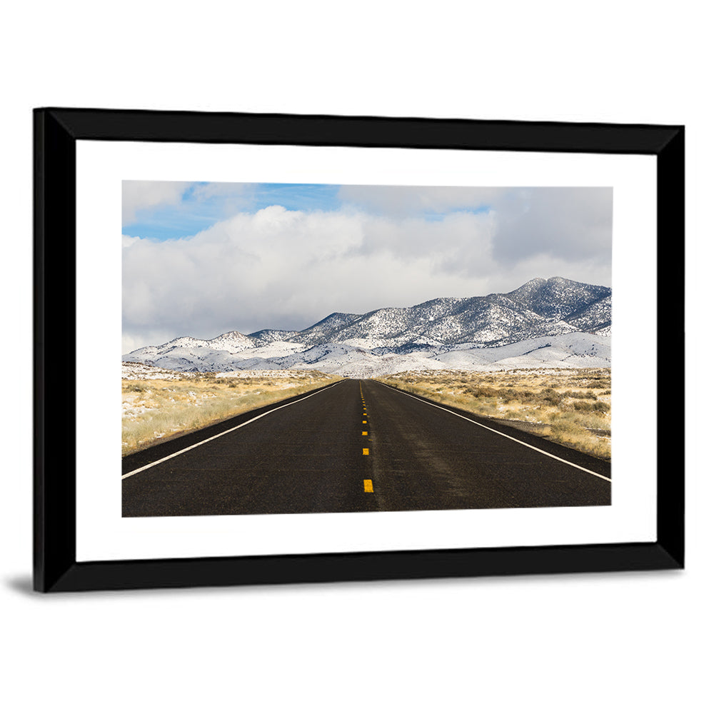 Great Basin Central Nevada Highway Wall Art