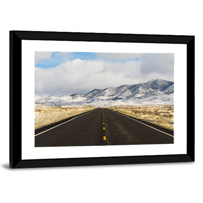 Great Basin Central Nevada Highway Wall Art