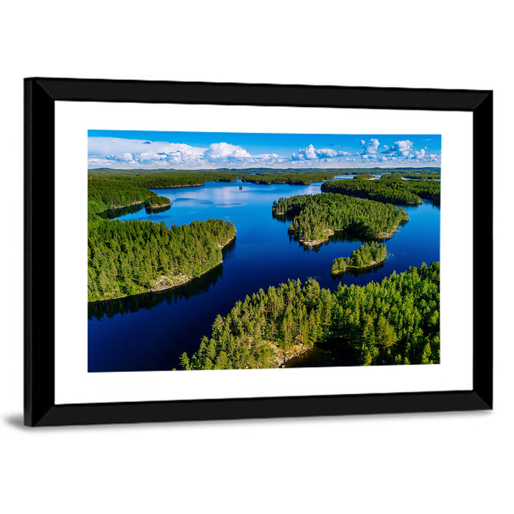 Blue Lakes and Green Forests, Finland Wall Art