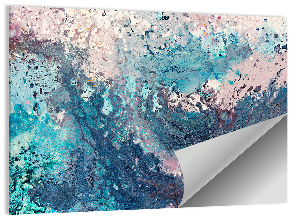 Flowing Seascape Oil Painting Wall Art