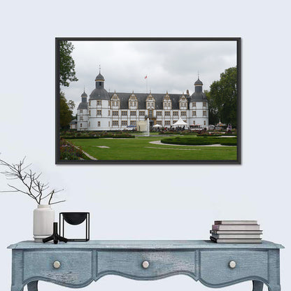 White Castle In Paderborn Germany Wall Art