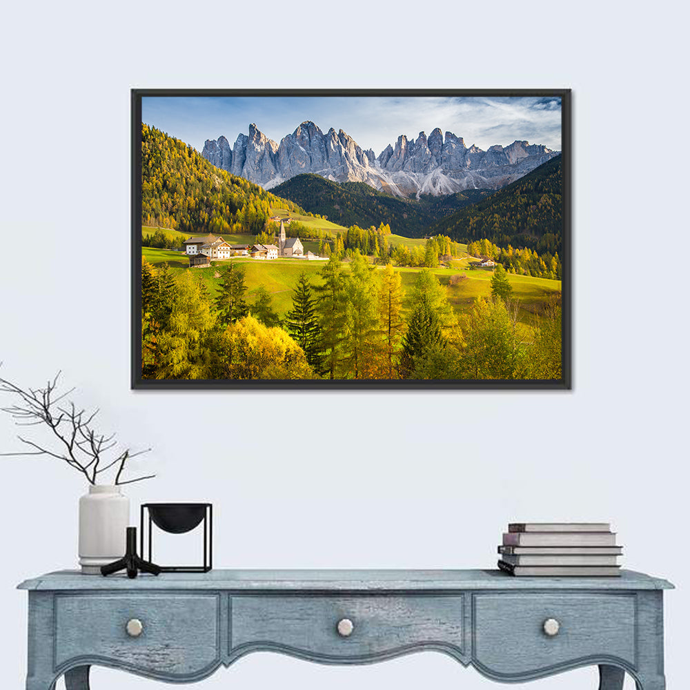 Santa Maddelana Mountain Village Wall Art