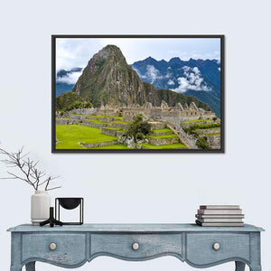 Machu Picchu In Andes Mountains Wall Art