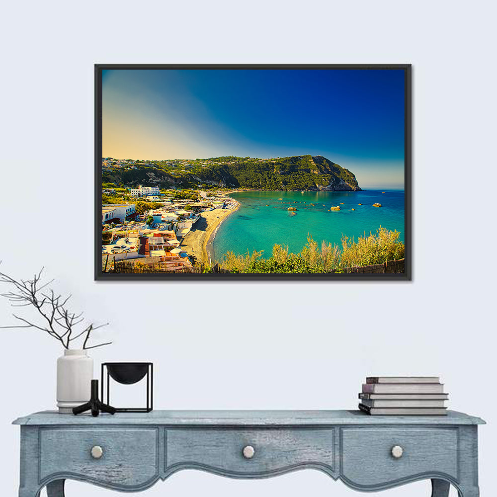 Maronti Beach, Ischia Italy Wall Art in a room, landscape
