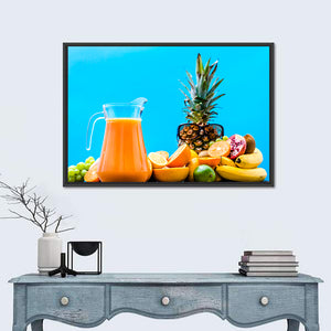 Fresh Tropical Juice Wall Art