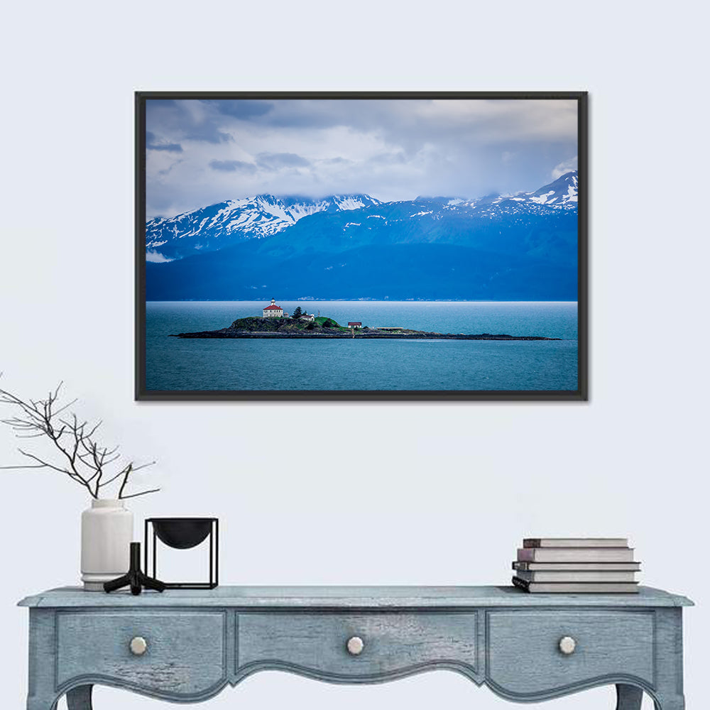 Mud Bay Alaska Mountain Wall Art