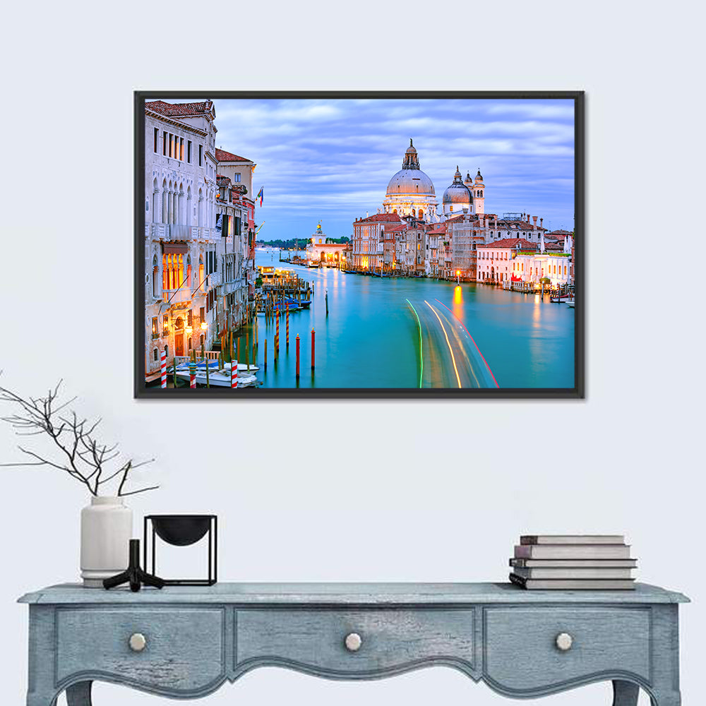 Basilica Di Santa Maria Della Salute, Venice Wall Art in a room, landscape