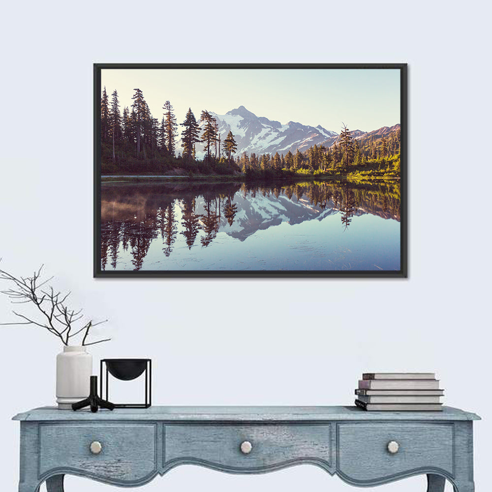 Mount Shuksan, Washington Wall Art in a room, landscape