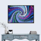 Visual Wave Vortex Wall Art