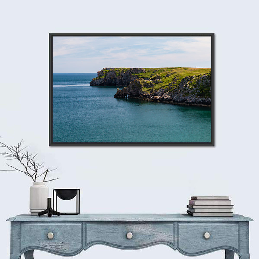 Welsh Coastline & Barafundle Bay Wall Art