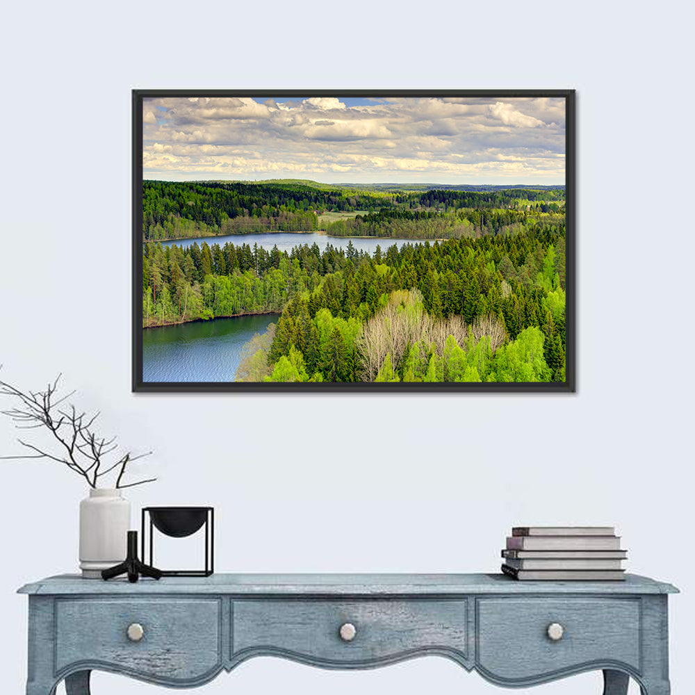 Aulanko Reserve Lake View Wall Art