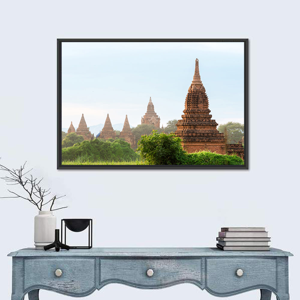 Ancient Pagodas In Bagan Myanmar Wall Art