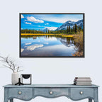 Marshy Lake Reflection in the Rocky Mountains Wall Art