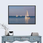 Sailboats on Lake Balaton Wall Art