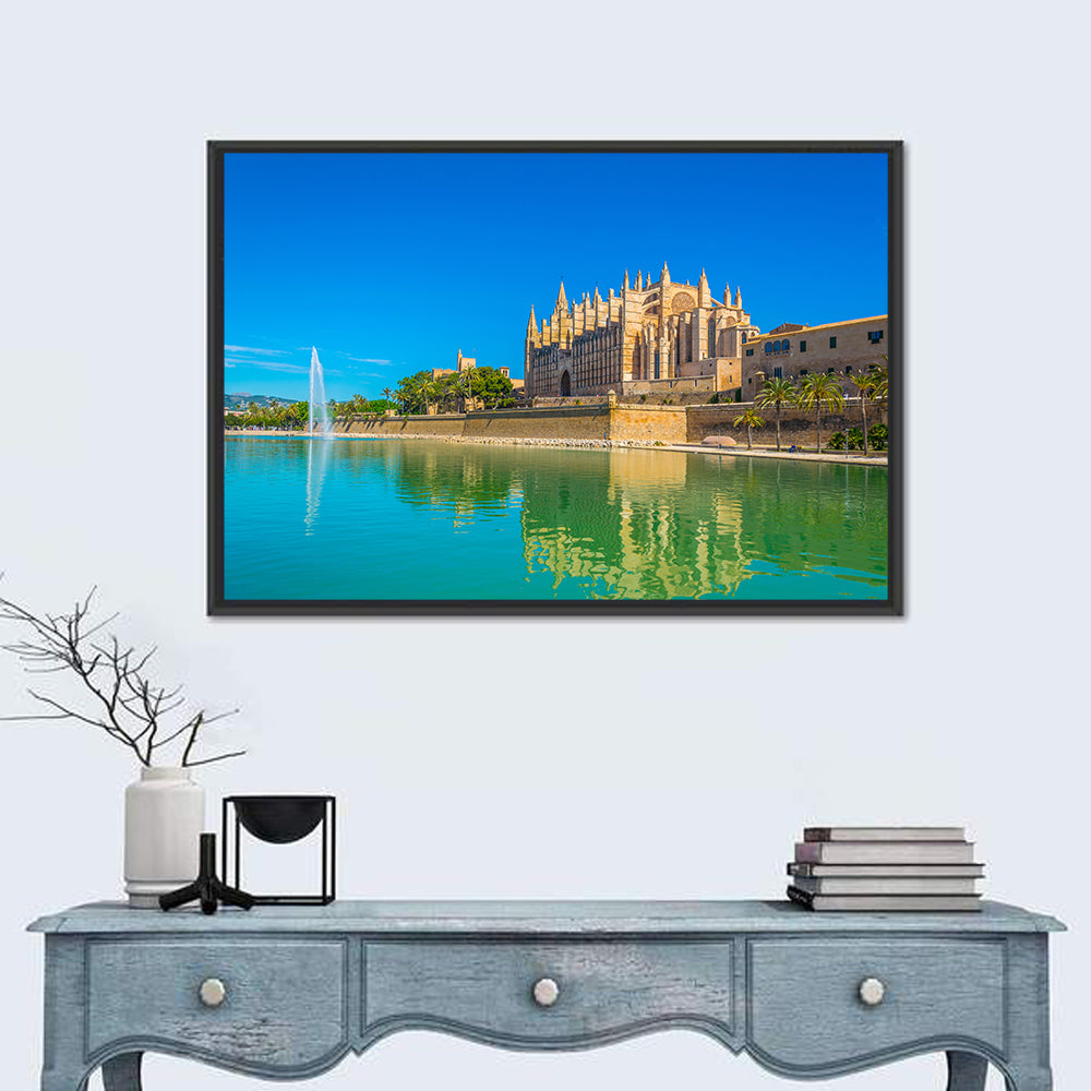 Cathedral of Santa Maria, Palma Wall Art in a room, landscape