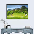 Berchtesgaden Meadow Road Wall Art