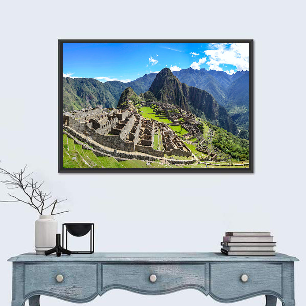 Machu Picchu in the Andes Wall Art