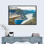 Trolltunga Rock Ledge, Odda Norway Wall Art