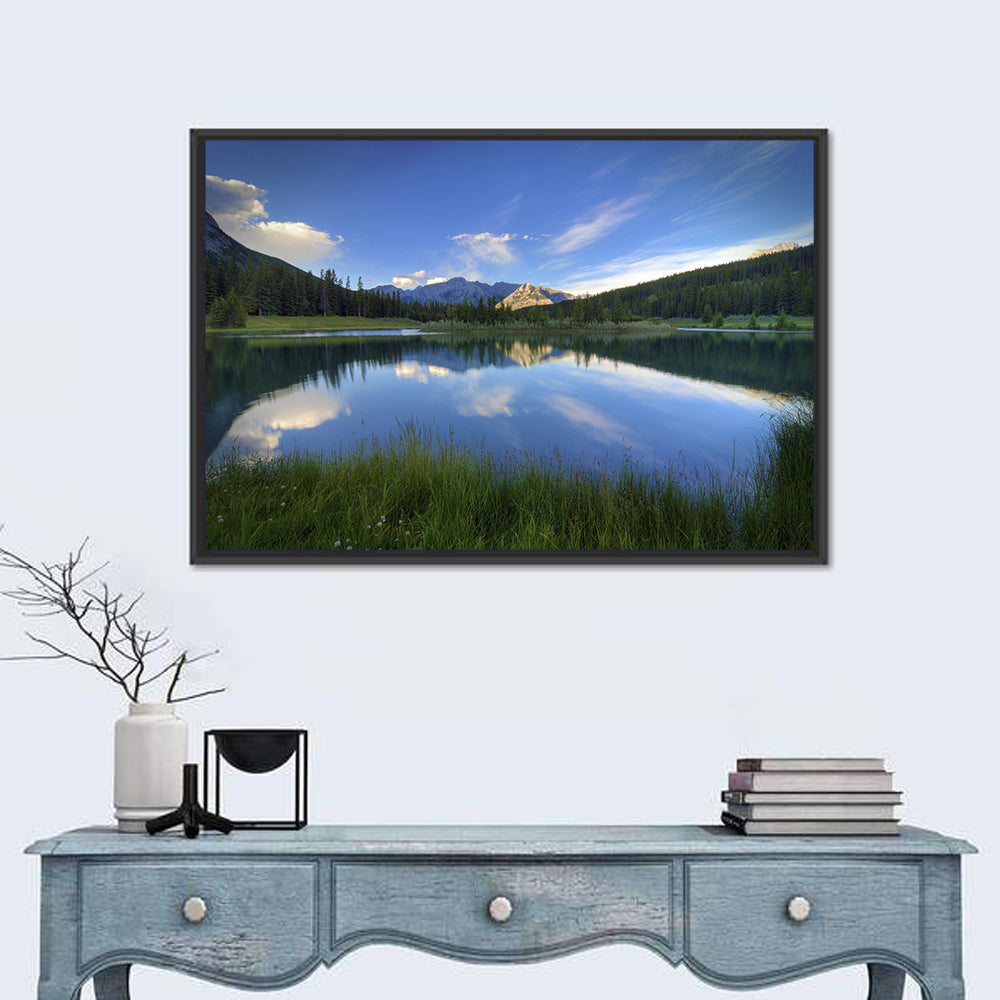 Cascade Ponds Reflection Banff Wall Art