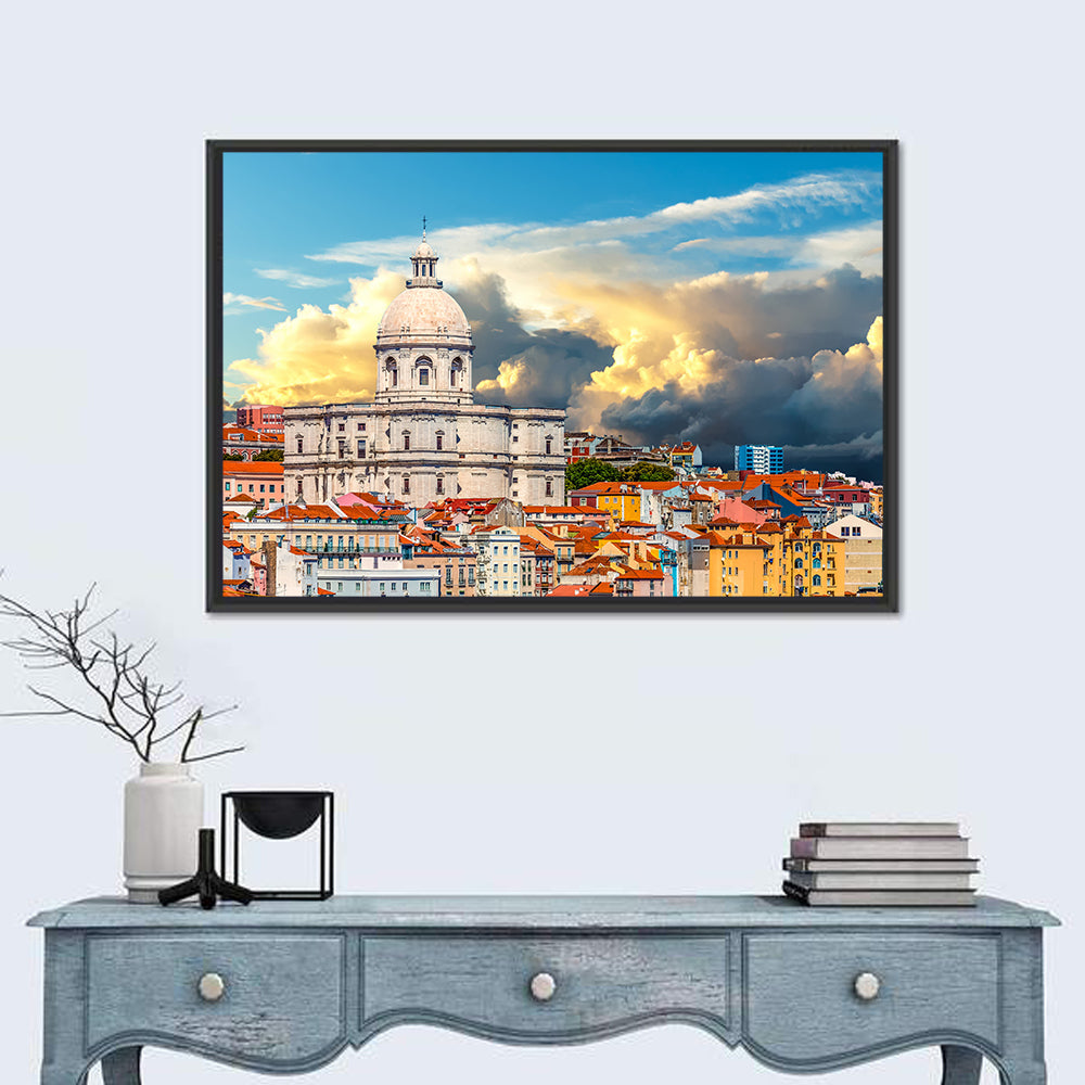 Santa Engrácia Dome, Lisbon Wall Art in a room, landscape