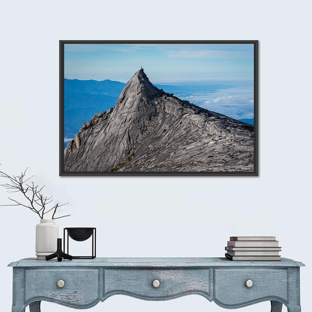 South Peak Of Kinabalu Mountain Wall Art