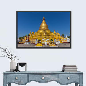 Kuthodaw Pagoda In Myanmar Wall Art