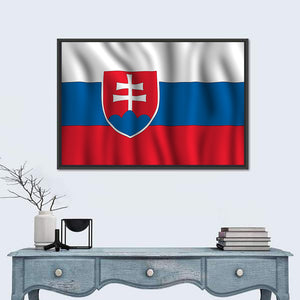 Flag Of Slovakia Wall Art