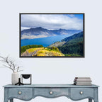 Queenstown Over Lake Wakatipu Wall Art