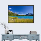 Autumn Lake in Jasper National Park Wall Art