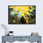 Cellular Fluid Burst Wall Art