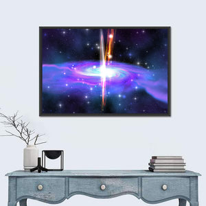 Stellar Black Hole Wall Art