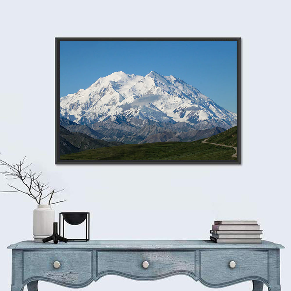 Mount Mckinley in Denali National Park Wall Art in a room, landscape