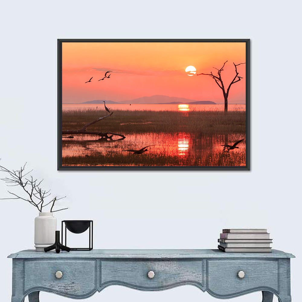 Lake Kariba Sunset Wall Art