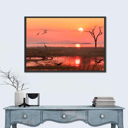 Lake Kariba Sunset Wall Art