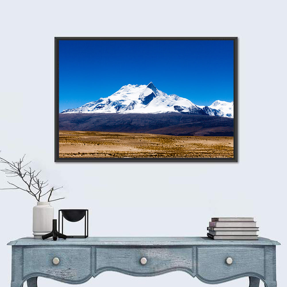Mount Shishapangma, China Wall Art in a room, landscape