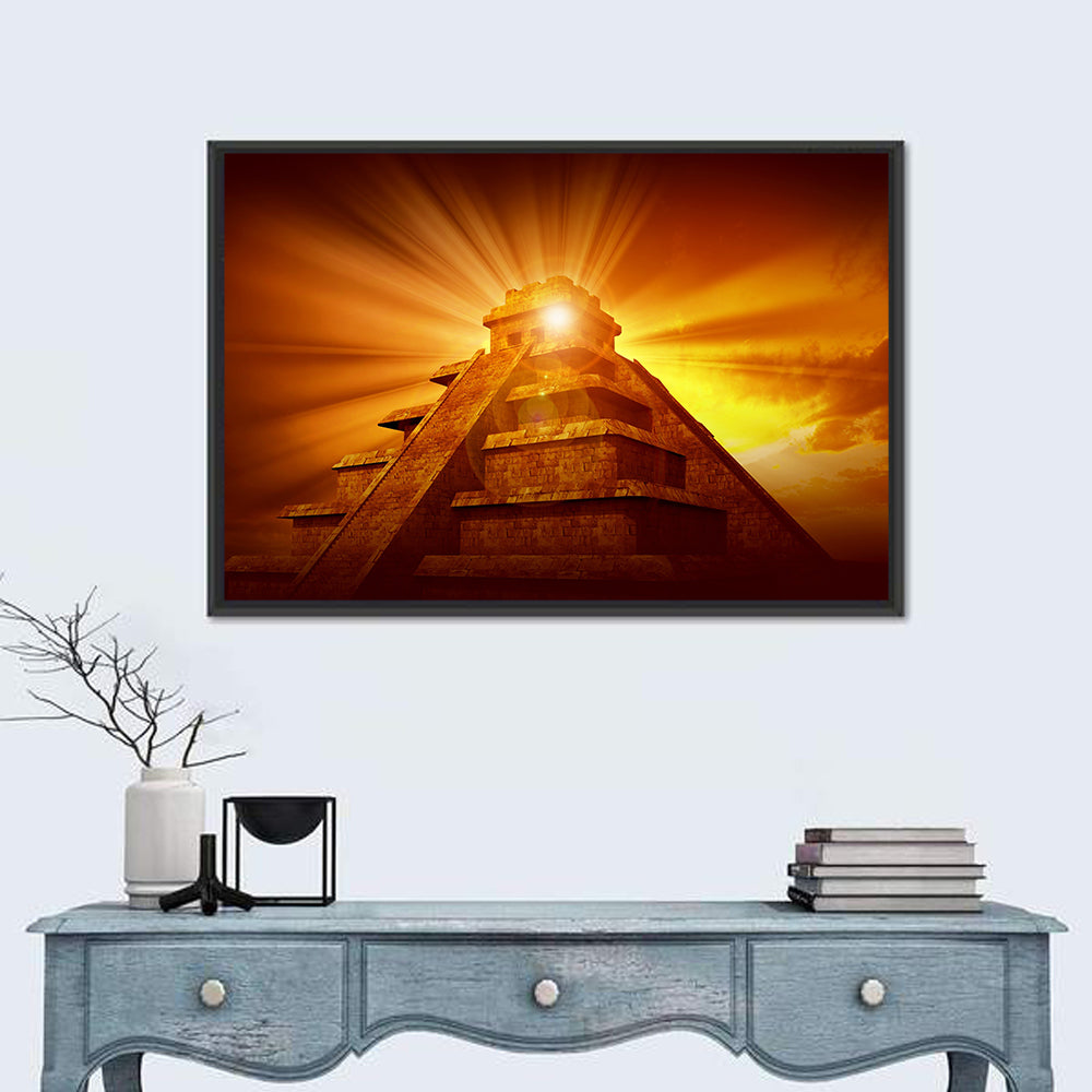 El Castillo Pyramid Chichen Itza Wall Art